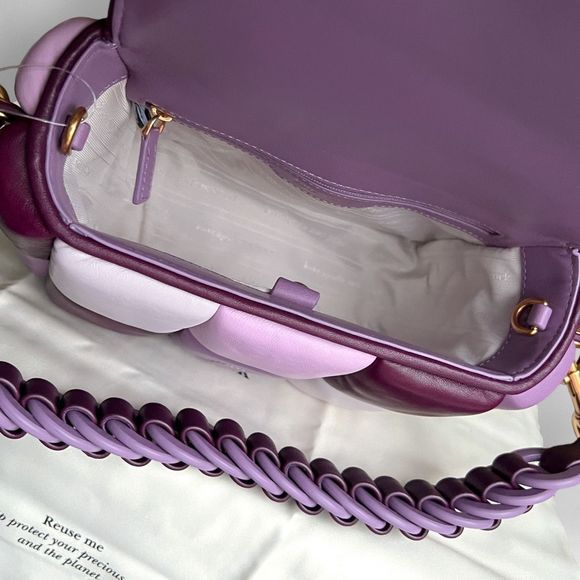 🚫SOLD ON MERCARI🚫 Kate Spade Boxxy Lambskin Leather Crossbody Bag in Purple - Picture 15 of 17